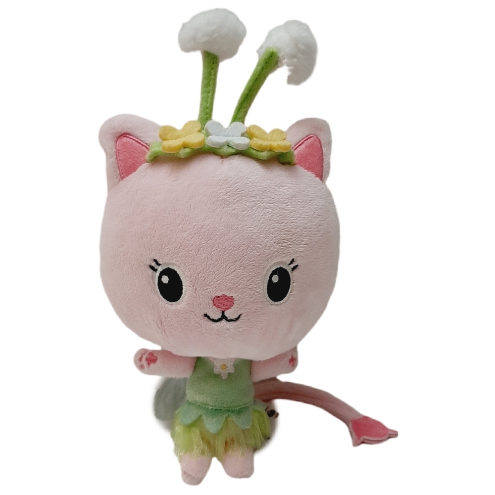 🍒 Fairy Kitty Cat Gabby's Dollhouse Pink w/ Wings Plush Soft Kids Toy